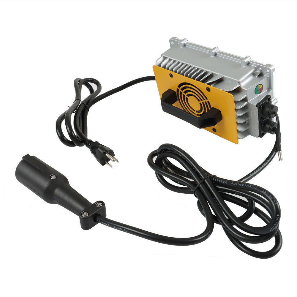 Waterproof 48V 18A Battery Charger for Club Car Golf Cart with Cable Fit