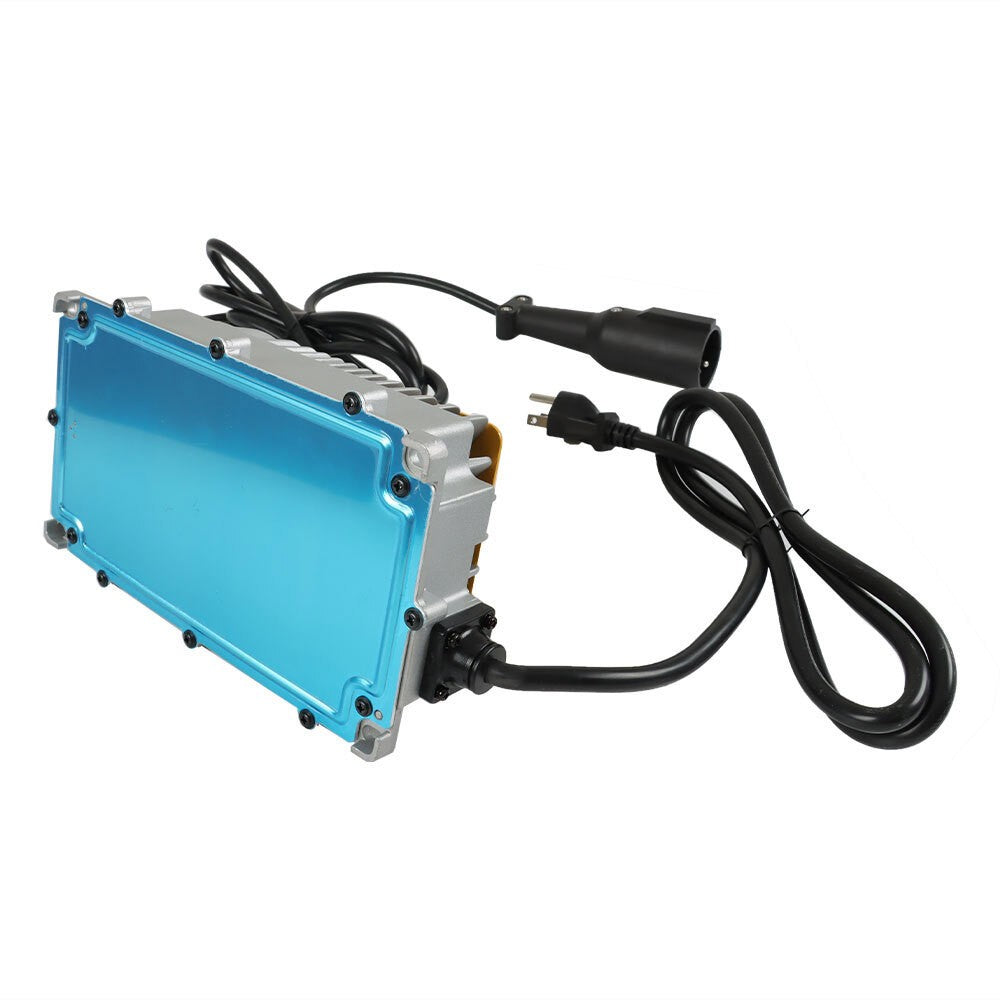 Waterproof 48V 18A Battery Charger for Club Car Golf Cart with Cable Fit