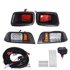 EZGO TXT 1996-2013 LED Headlight & Tail Light Adjustable Light Kit