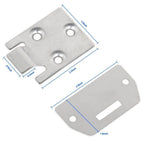Golf Cart Seat Bottom Hinge & Plate 71609-G01 for EZGO TXT & Medalist 1995+