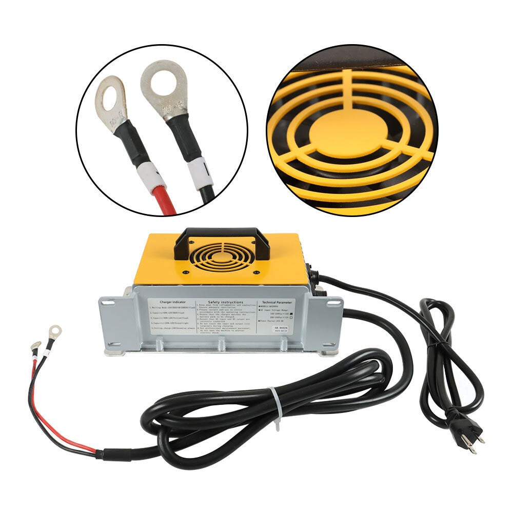 New 58.4V 30A Golf Cart Charger for EZGO Club Car Yamaha Fit 51.2V 30A