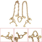 High Quality Tow Truck Winch Cable Chain with RJT Hook V Bridle Recovery Grab
