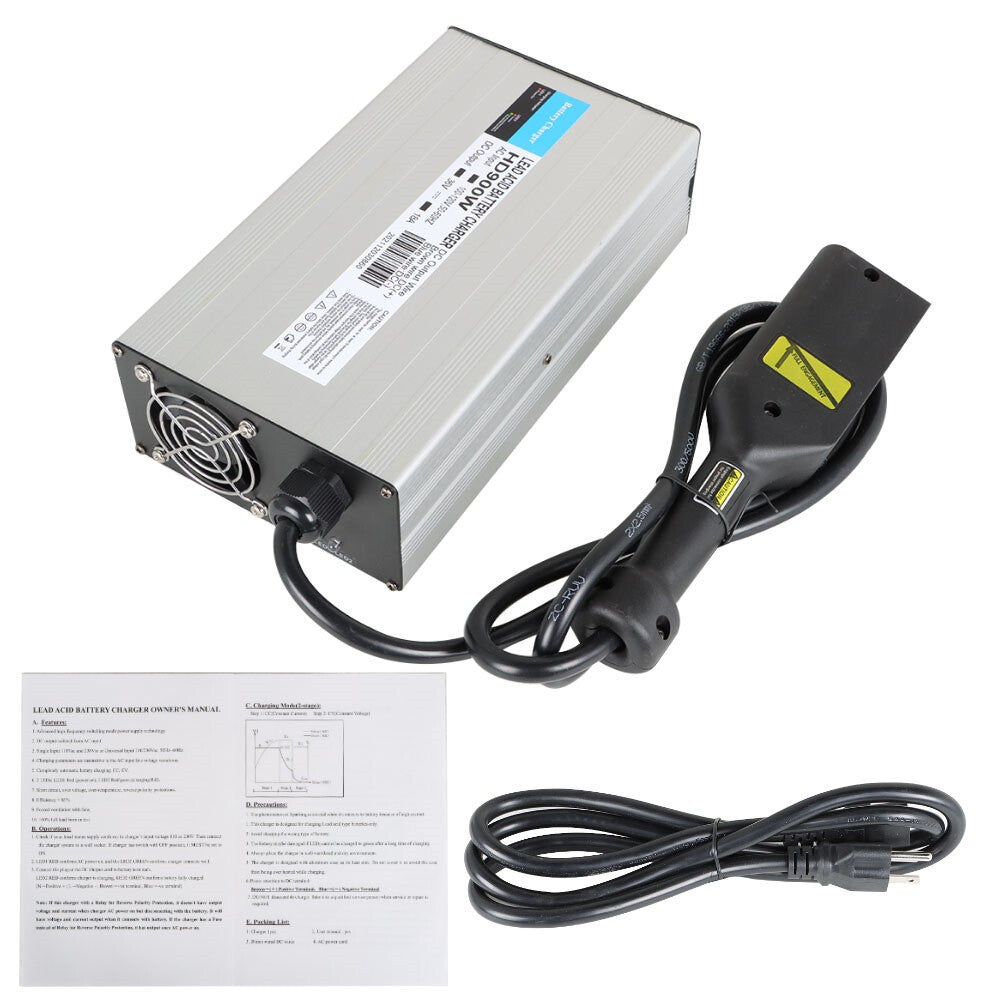 36V 18A EZGO TXT Golf Cart Battery Charger with Boxer Plug