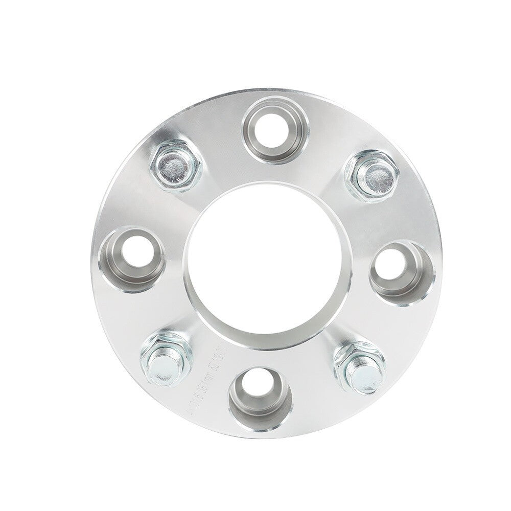 EZ Go Golf Cart 4Pcs 1.5" 4x4 Silver Wheel Spacers 62mm Bore Club Car