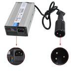 48V 6A Head Battery Charger with 3-Pin Plug for Club Car Ezgo Snap Scooters