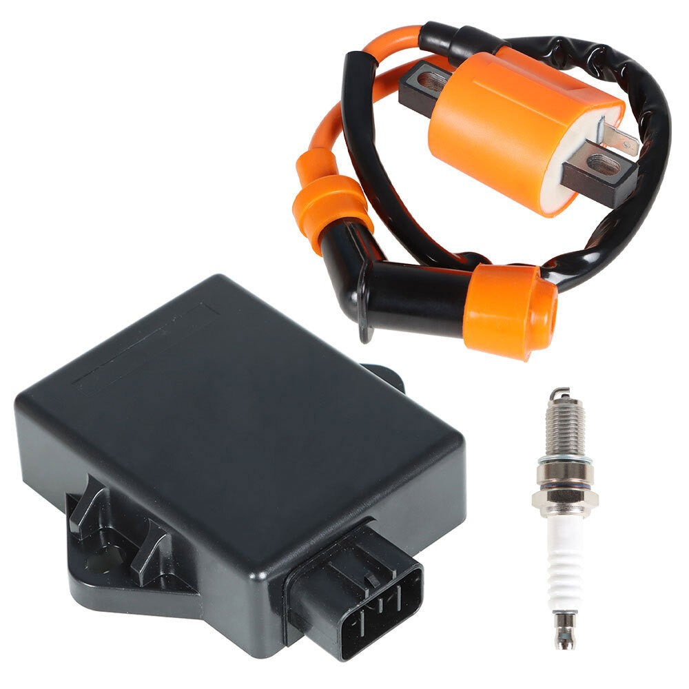 Ignition Coil Spark Plug CDI for Polaris Trail Boss 325 2000-2002 Parts