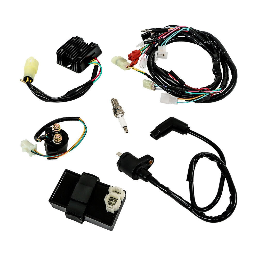 Honda TRX300 TRX300FW 1994-96 Ignition Coil CDI Rectifier Relay Wire Harness