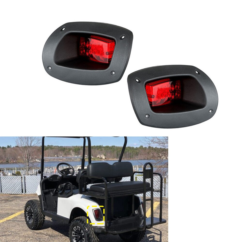EZGO RXV LED Tail Light Assemblies 2008-2015 Golf Cart Replacement Parts