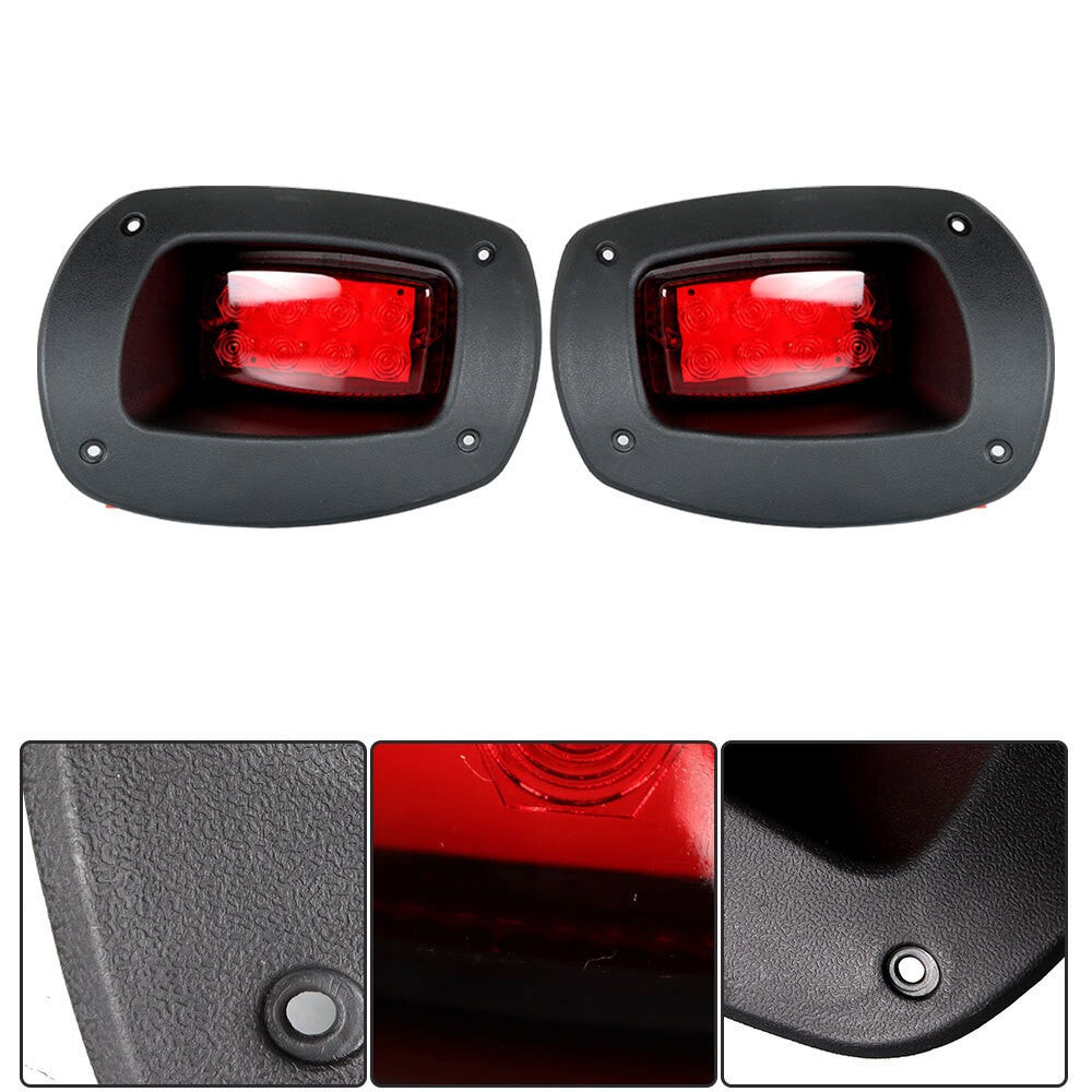 EZGO RXV LED Tail Light Assemblies 2008-2015 Golf Cart Replacement Parts