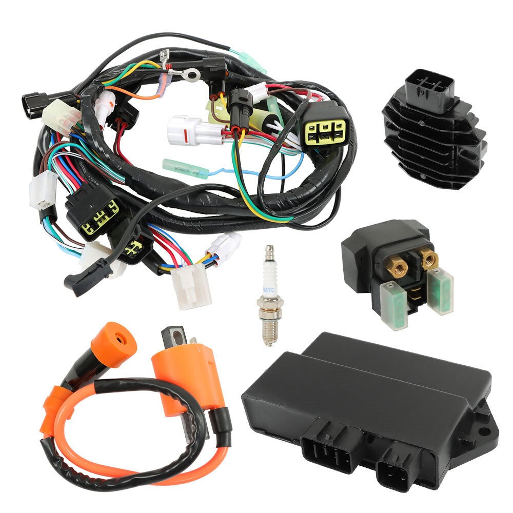 Yamaha YFM350R 04-13 CDI Ignition Coil Relay Regulator Wire Harness New
