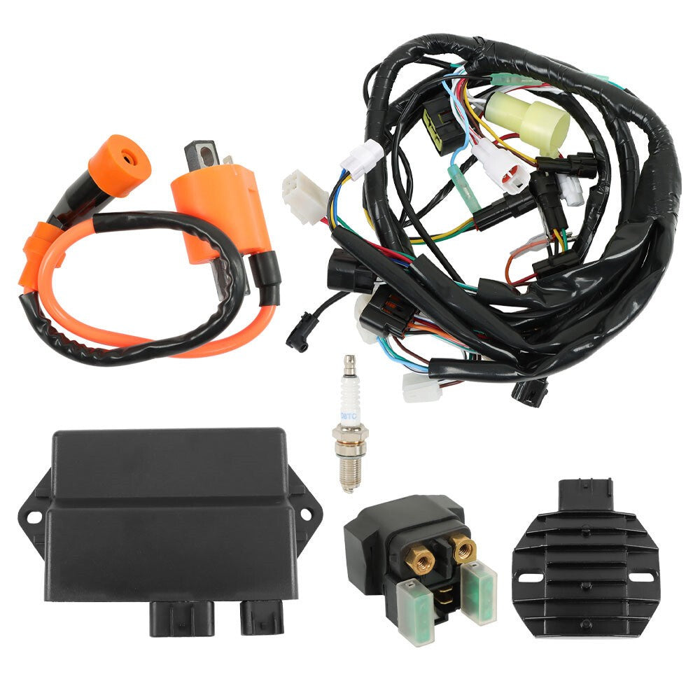 Yamaha YFM350R 04-13 CDI Ignition Coil Relay Regulator Wire Harness New