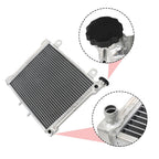 Aluminum Radiator for Can-Am Bombardier DS650 2 Row with Cap 709200145