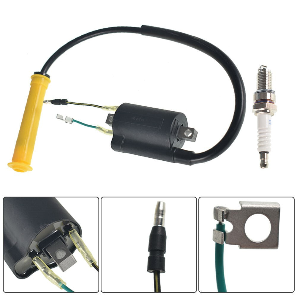 Ignition Coil & Spark Plug for Honda Sportrax 400 TRX400EX 1999-2006 ATV