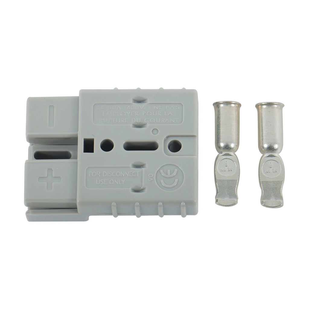 EZGO Marathon SB50 1983-1994 Golf Cart Side Charger Plug Receptacle Gray