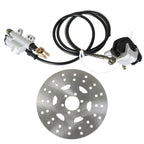 Rear Hydraulic Brake Caliper & Disc Rotor Kit for ATV Go Kart Taotao New