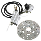 Rear Hydraulic Brake Caliper & Disc Rotor Kit for ATV Go Kart Taotao New