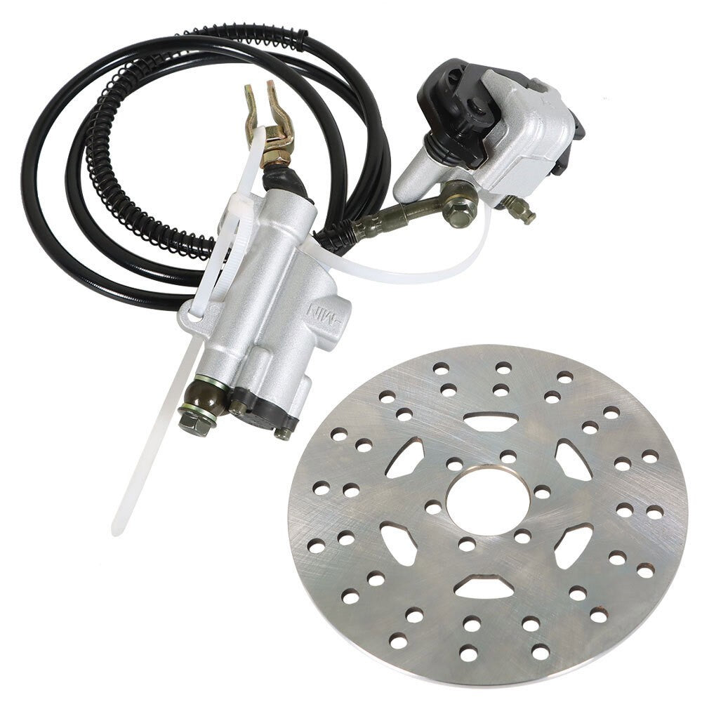 Rear Hydraulic Brake Caliper & Disc Rotor Kit for ATV Go Kart Taotao New