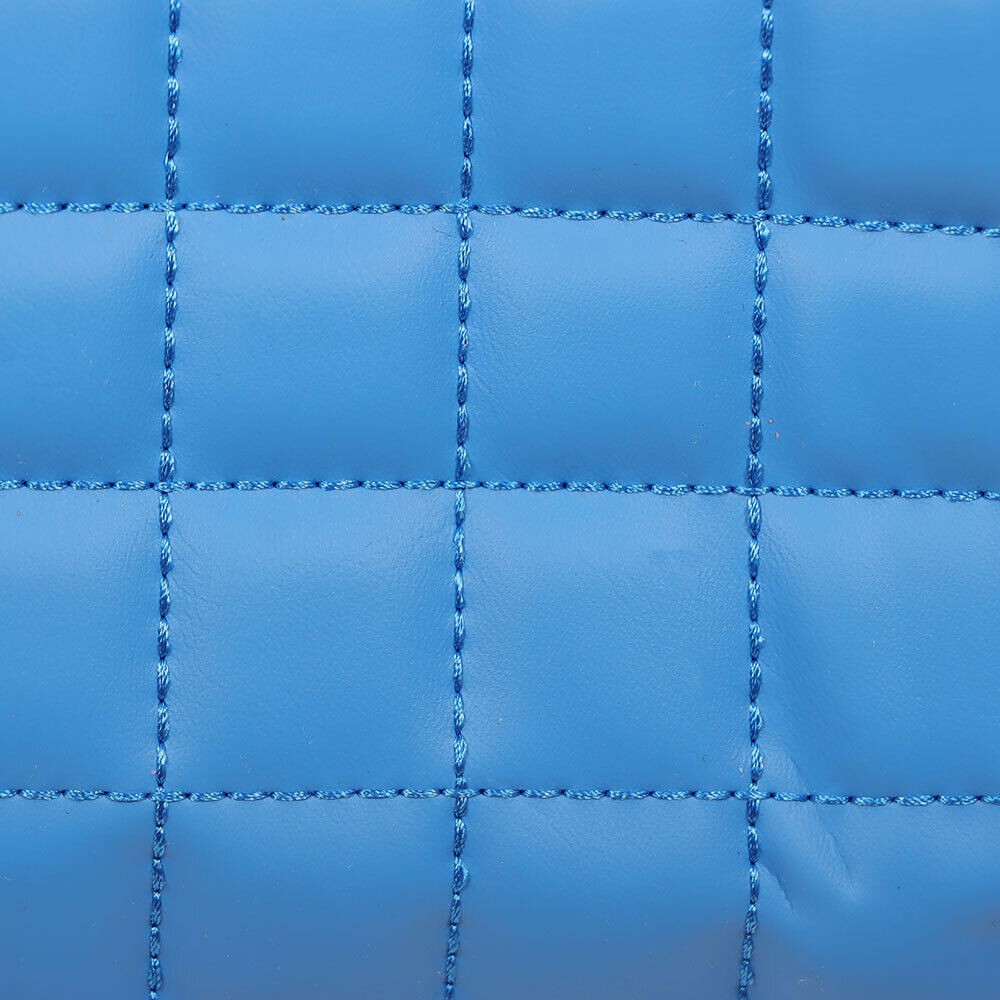 Universal Golf Cart Rear Seat Cover Blue for Club Car EZGO Yamaha No Stapler