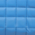 Universal Golf Cart Rear Seat Cover Blue for Club Car EZGO Yamaha No Stapler
