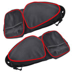 Polaris RZR XP 4 1000 Front Side Door Storage Bag Red w/ Knee Pad 2014-2018