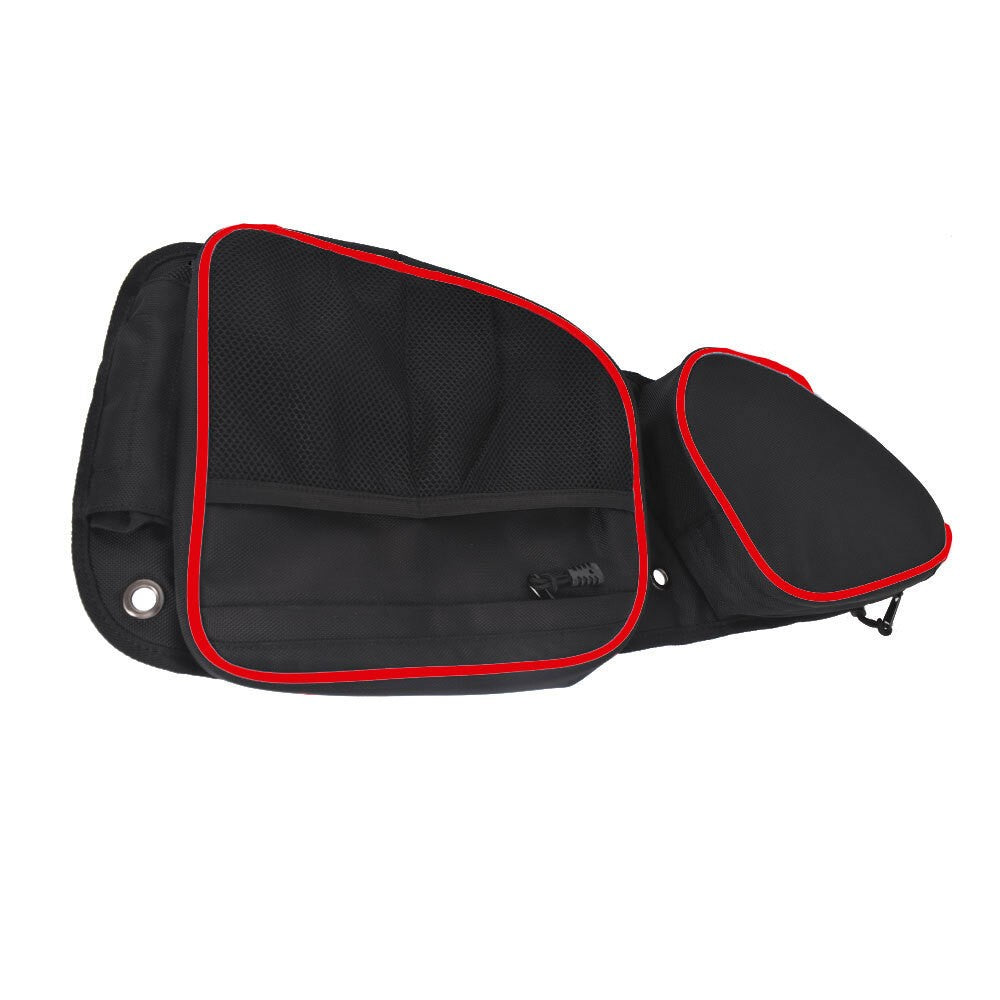 Polaris RZR XP 4 1000 Front Side Door Storage Bag Red w/ Knee Pad 2014-2018