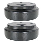 Golf Cart Rear Brake Drums for 1995+ DS & Precedent Club Car, Set of 2