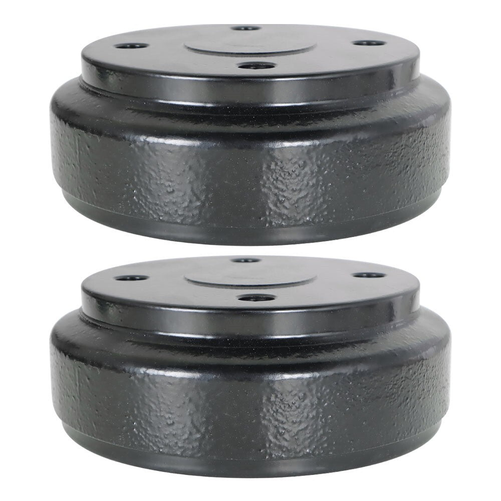 Golf Cart Rear Brake Drums for 1995+ DS & Precedent Club Car, Set of 2