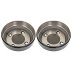 Golf Cart Rear Brake Drums for 1995+ DS & Precedent Club Car, Set of 2
