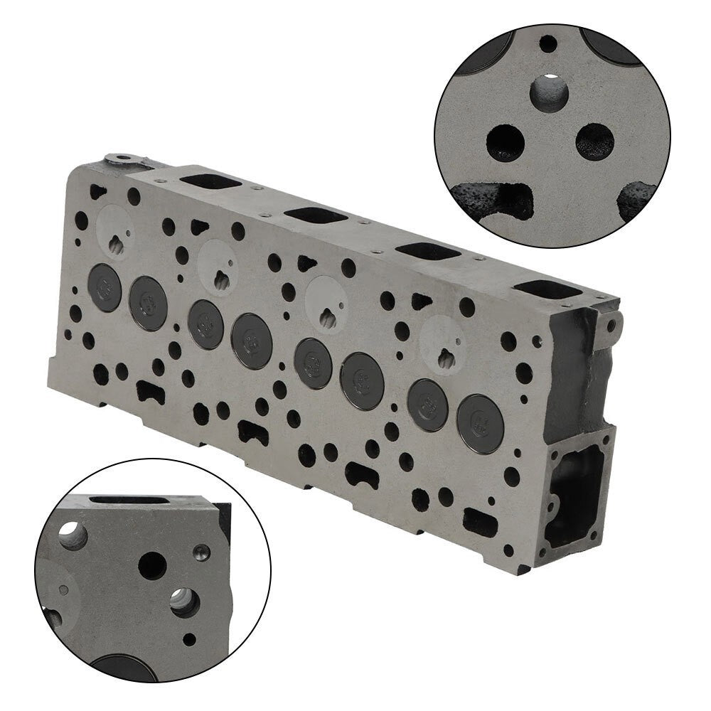 New Engine Cylinder Head w/Gasket Kit for Kubota V1505 V1505D V1505T V1505E