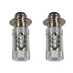 80W H6M 8000K LED Headlights Pair for Yamaha Raptor 700 700R 2006-2018