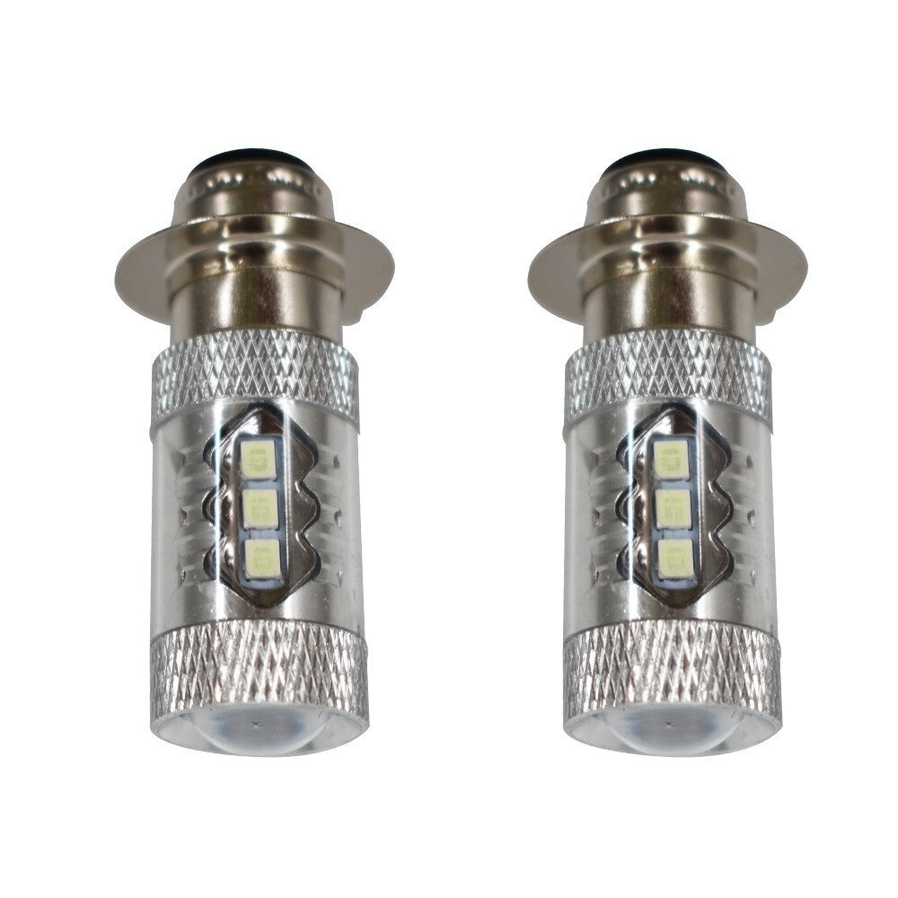 80W H6M 8000K LED Headlights Pair for Yamaha Raptor 700 700R 2006-2018