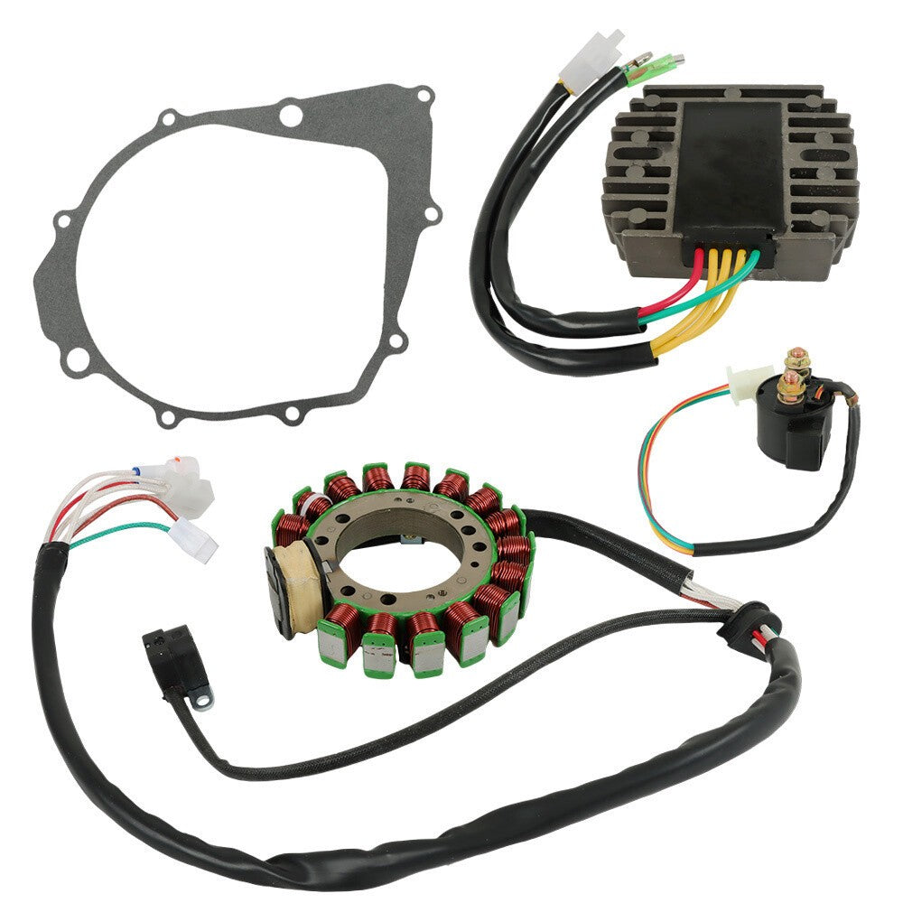 Yamaha Warrior 350 1996-2001 Magneto Stator Regulator Relay + Gasket Kit