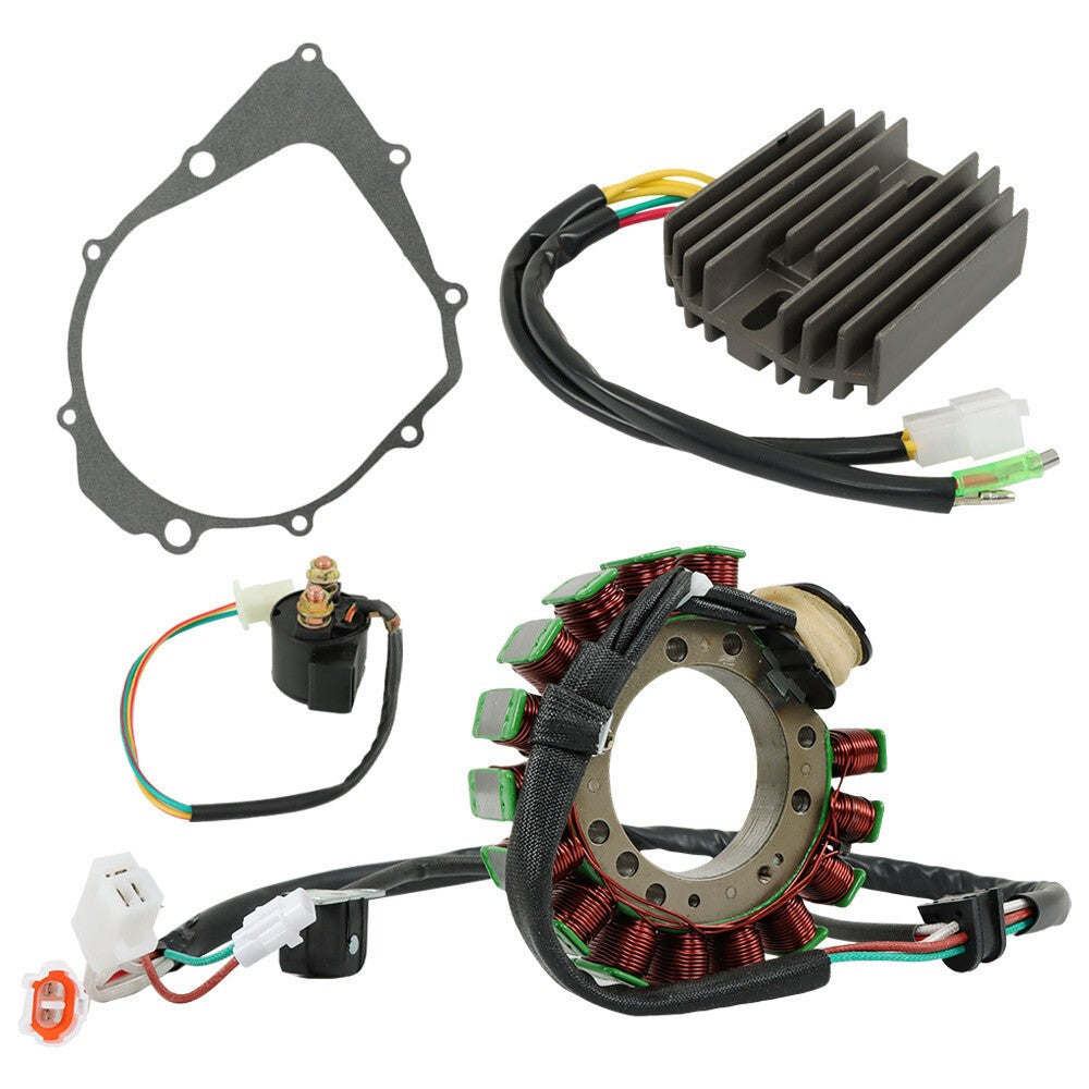 Yamaha Warrior 350 1996-2001 Magneto Stator Regulator Relay + Gasket Kit