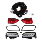 Club Car Tempo 2018+ LED Headlight & Tail Light Kit 12V 7.5A
