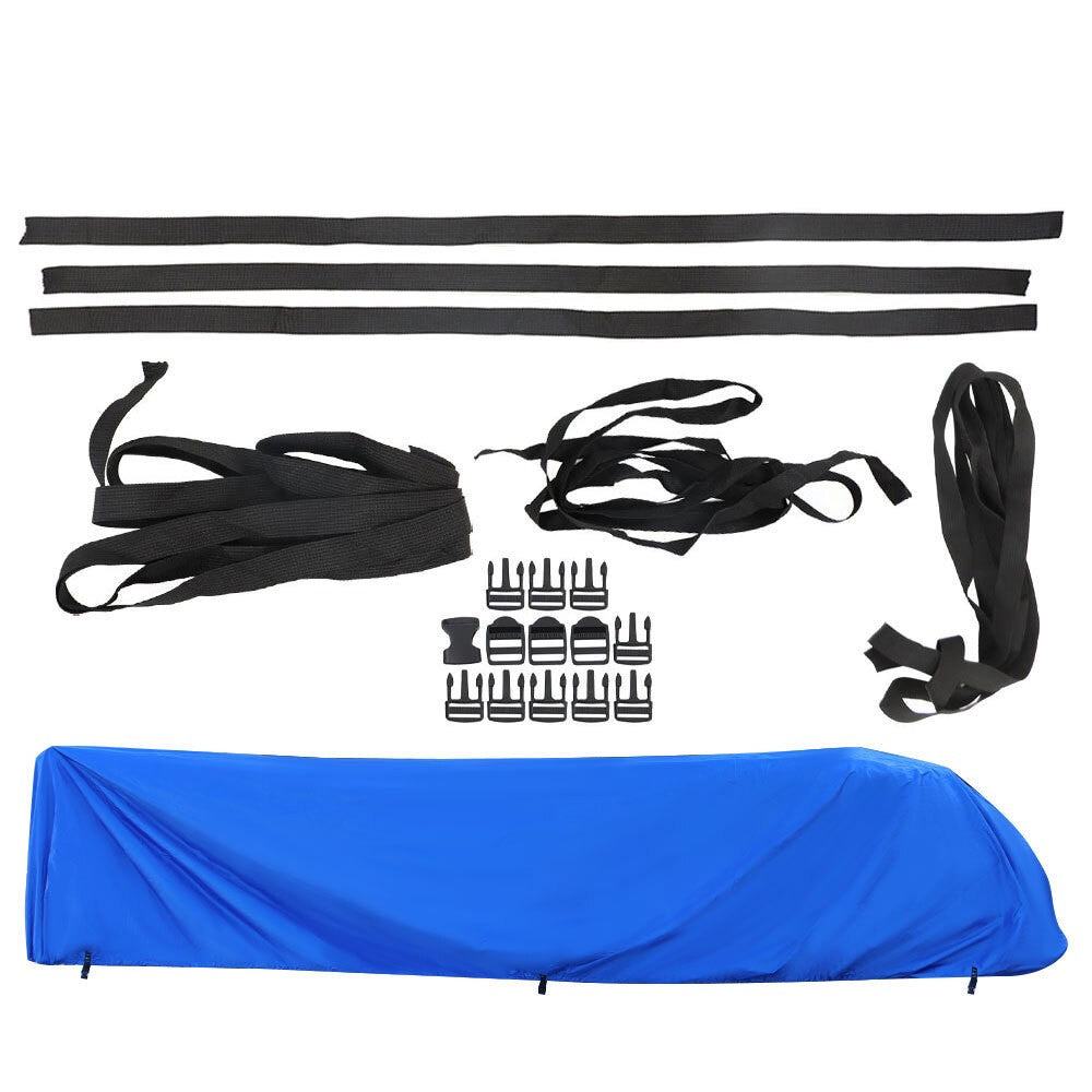 Waterproof Heavy Duty Pontoon Boat Cover 17-20ft UV Rain Dust Protection