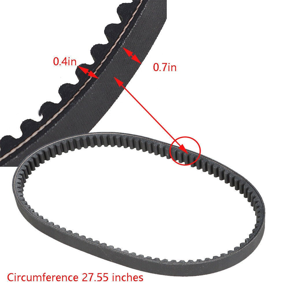 Drive Belt for Comet Murray Torque Converter 203597 Go Kart Replacement