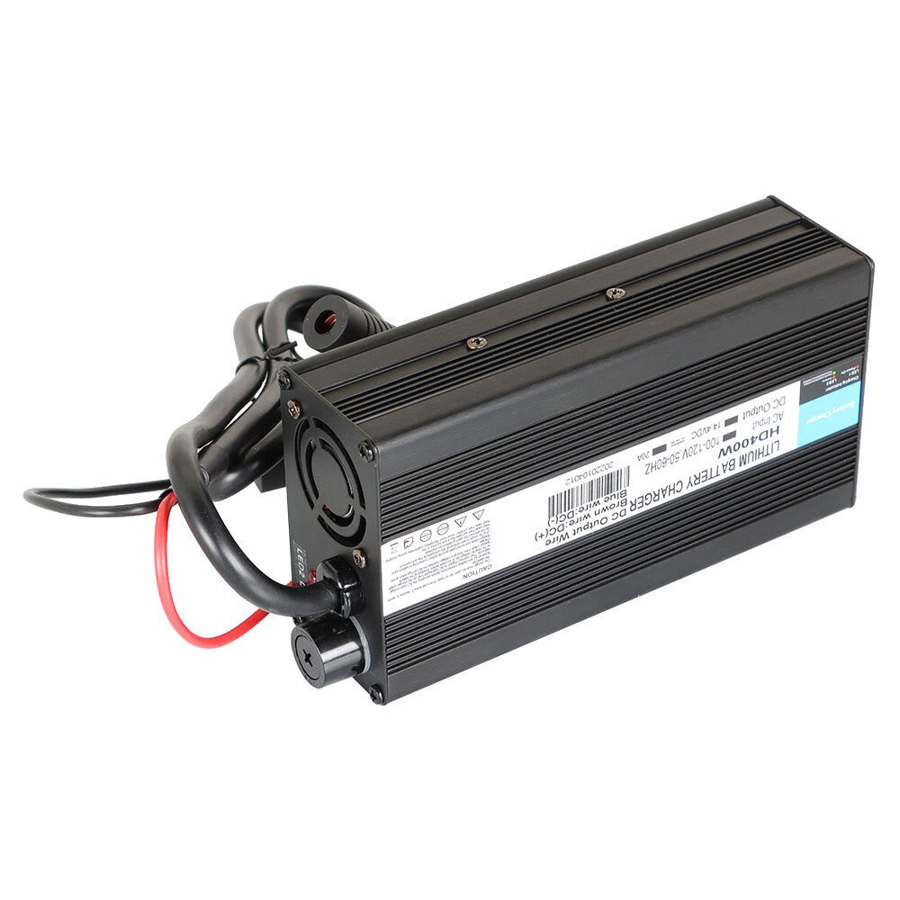 Smart 14.4V 20A Charger for Lithium Deep Cycle Rechargeable Batteries