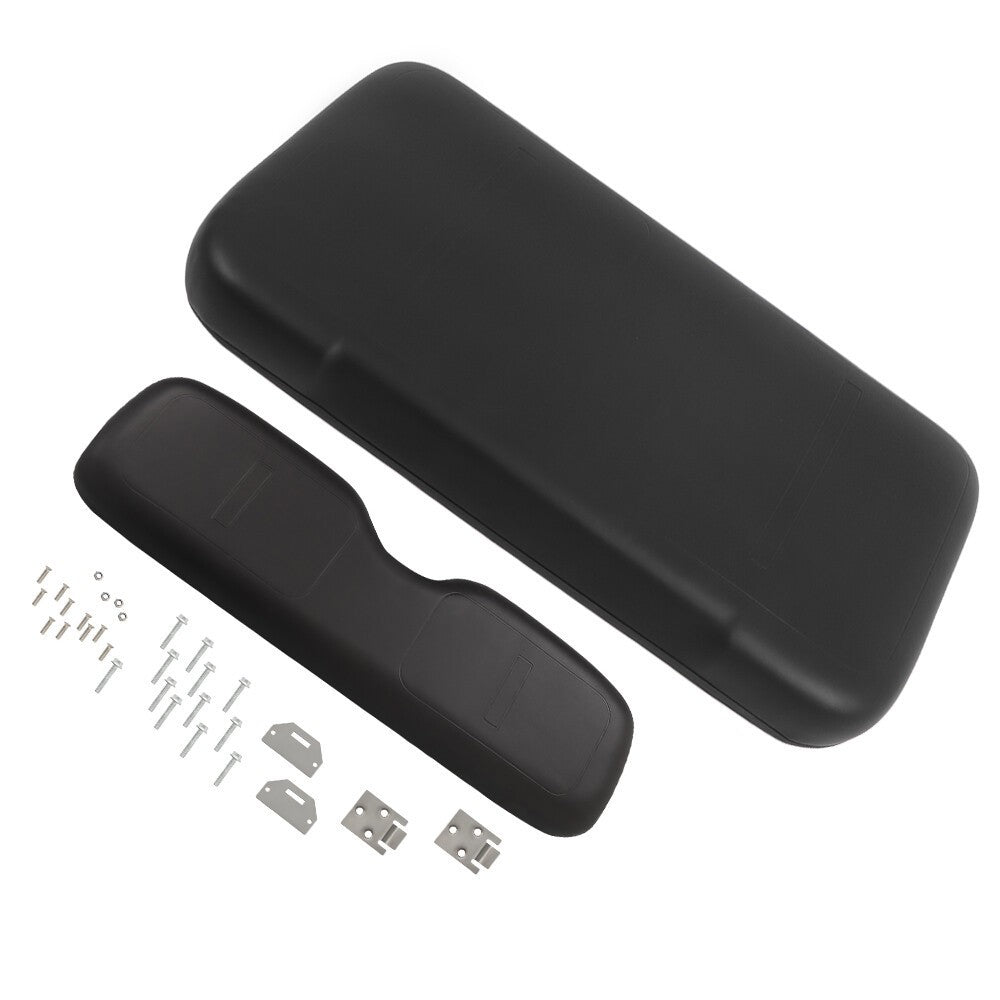 Golf Cart Front Seat Cushion for EZGO Medalist TXT 1994-2013 Black w/ Hardware