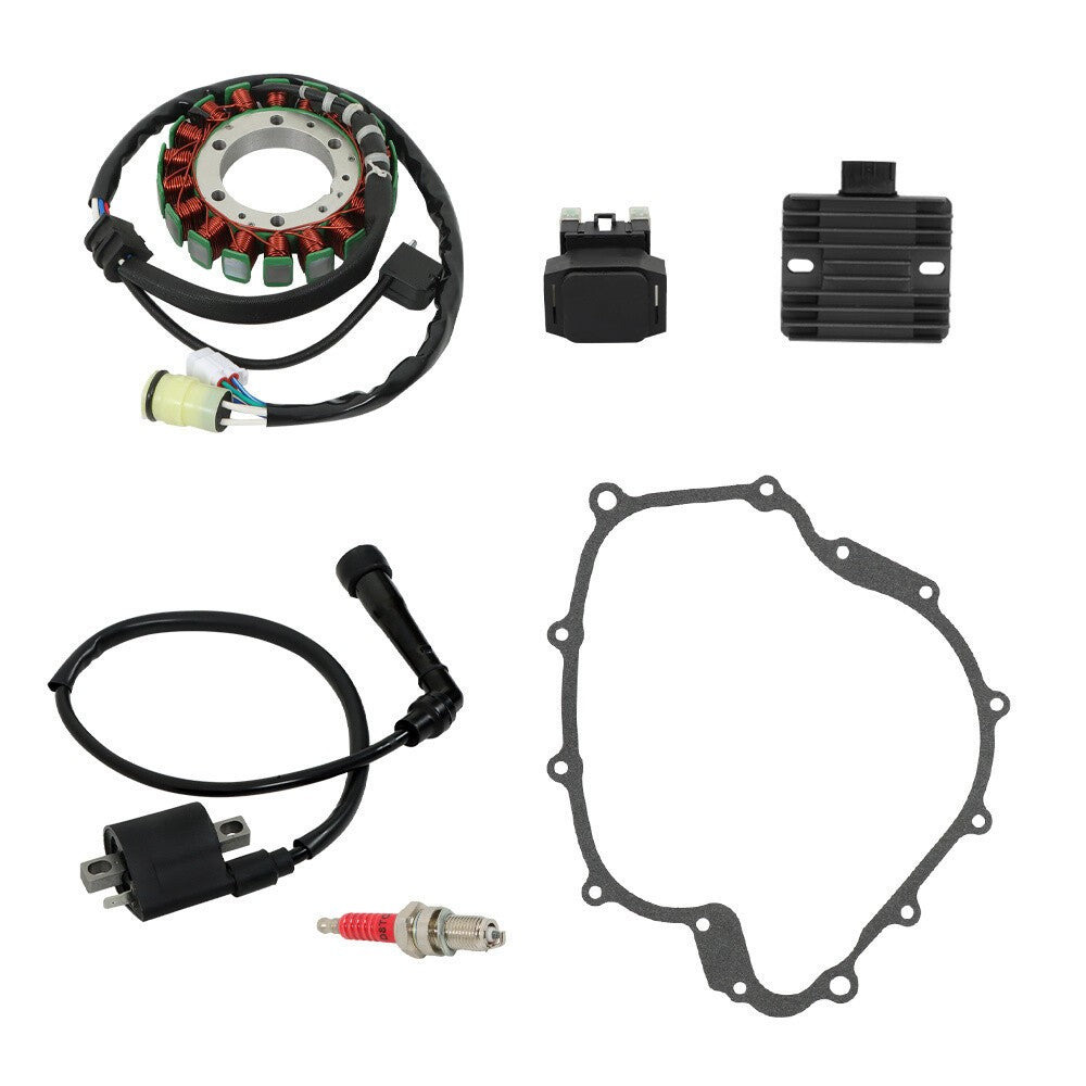 Yamaha Grizzly 660 2002-2008 Stator Rectifier Ignition Coil Relay Gasket Kit