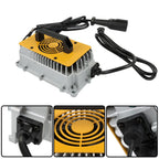 Club Car DS Precedent 48V 17A Golf Cart Charger with 3-Pin Round Plug