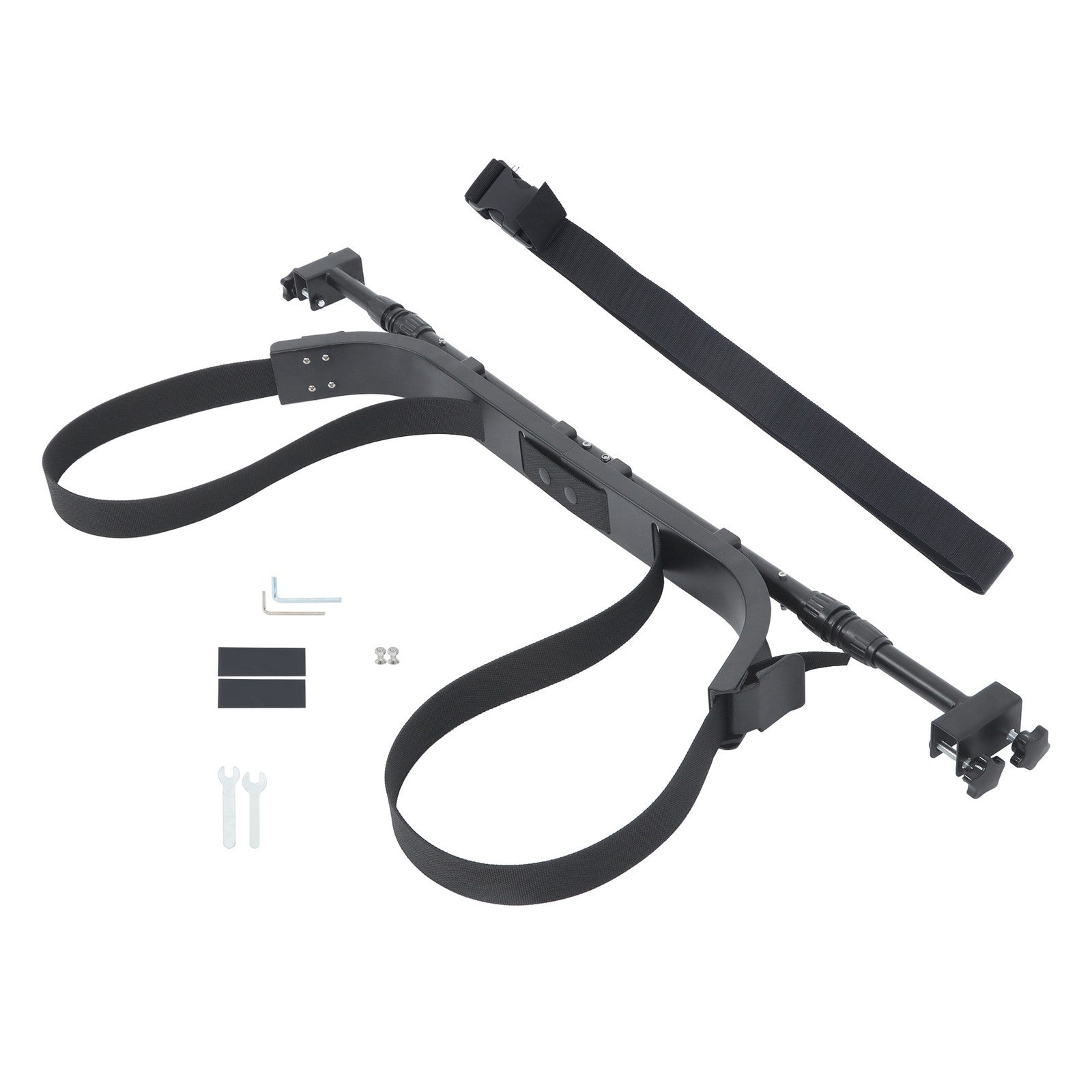 Universal Adjustable Bag Holder Bracket for EZGO Club Car G29 Golf Cart Black