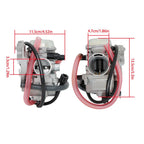 Arctic Cat ATV Carburetor 250 300 2x4 4x4 Red Green Replace 2001-2005