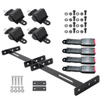 EZGO Yamaha Golf Cart Retractable Seat Belts with 4 Bracket Kit