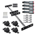 EZGO Yamaha Golf Cart Retractable Seat Belts with 4 Bracket Kit