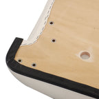 Club Car DS Golf Cart White Seat Bottom Cushion 1979-2000.5 Assembly