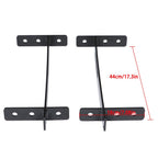 4 Retractable Golf Cart Seat Belts & Bracket Kit for EZGO Yamaha Club Car