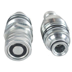 Bobcat Telescopic Handle Flat Face Coupler Kit 6679837 6680018 Male & Female