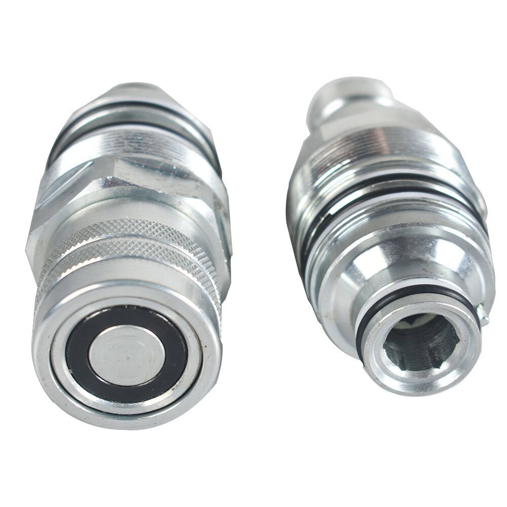Bobcat Telescopic Handle Flat Face Coupler Kit 6679837 6680018 Male & Female