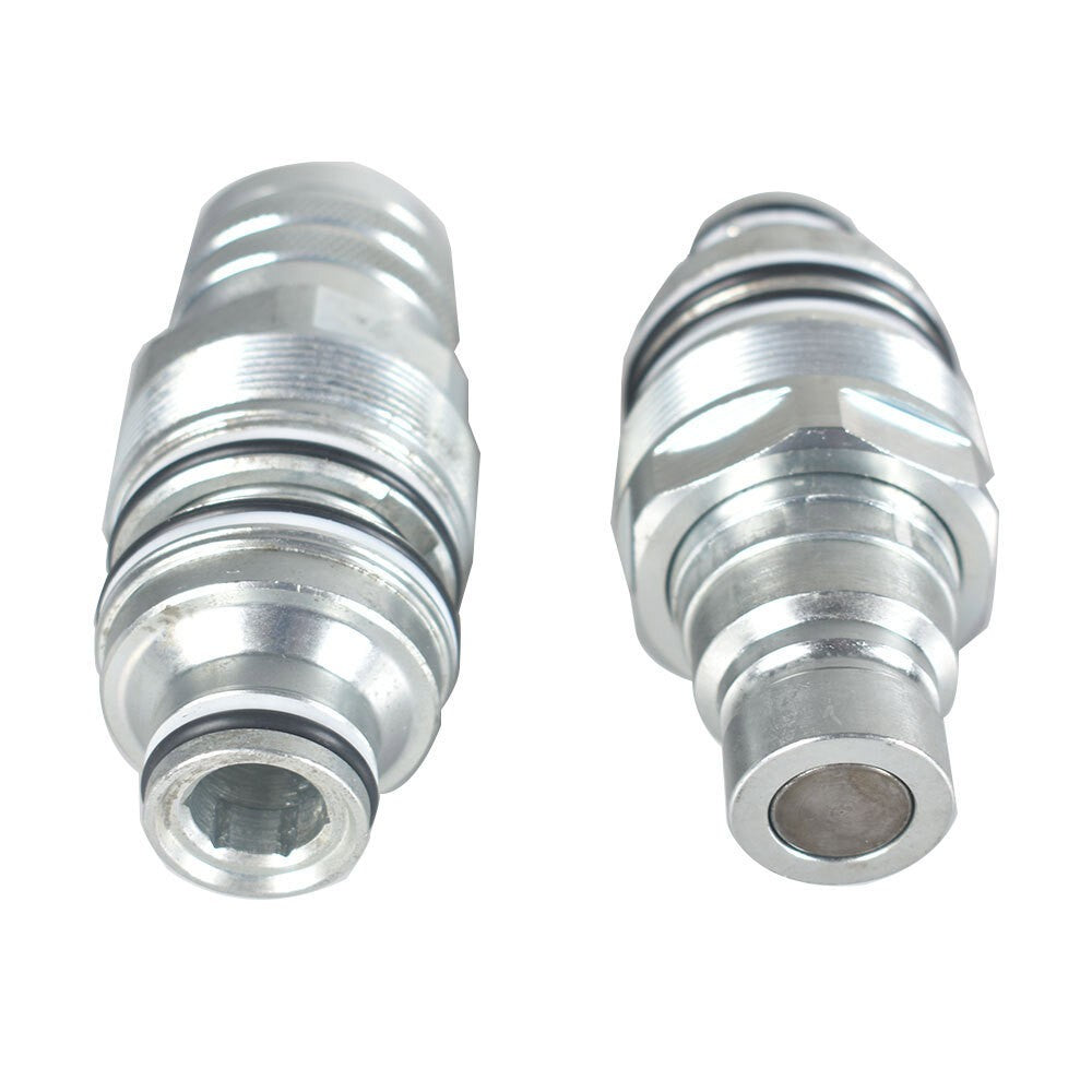 Bobcat Telescopic Handle Flat Face Coupler Kit 6679837 6680018 Male & Female