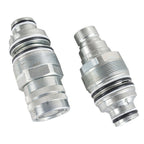 Bobcat Telescopic Handle Flat Face Coupler Kit 6679837 6680018 Male & Female